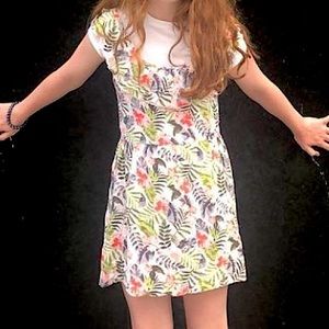 womens xs hollister floral sundress